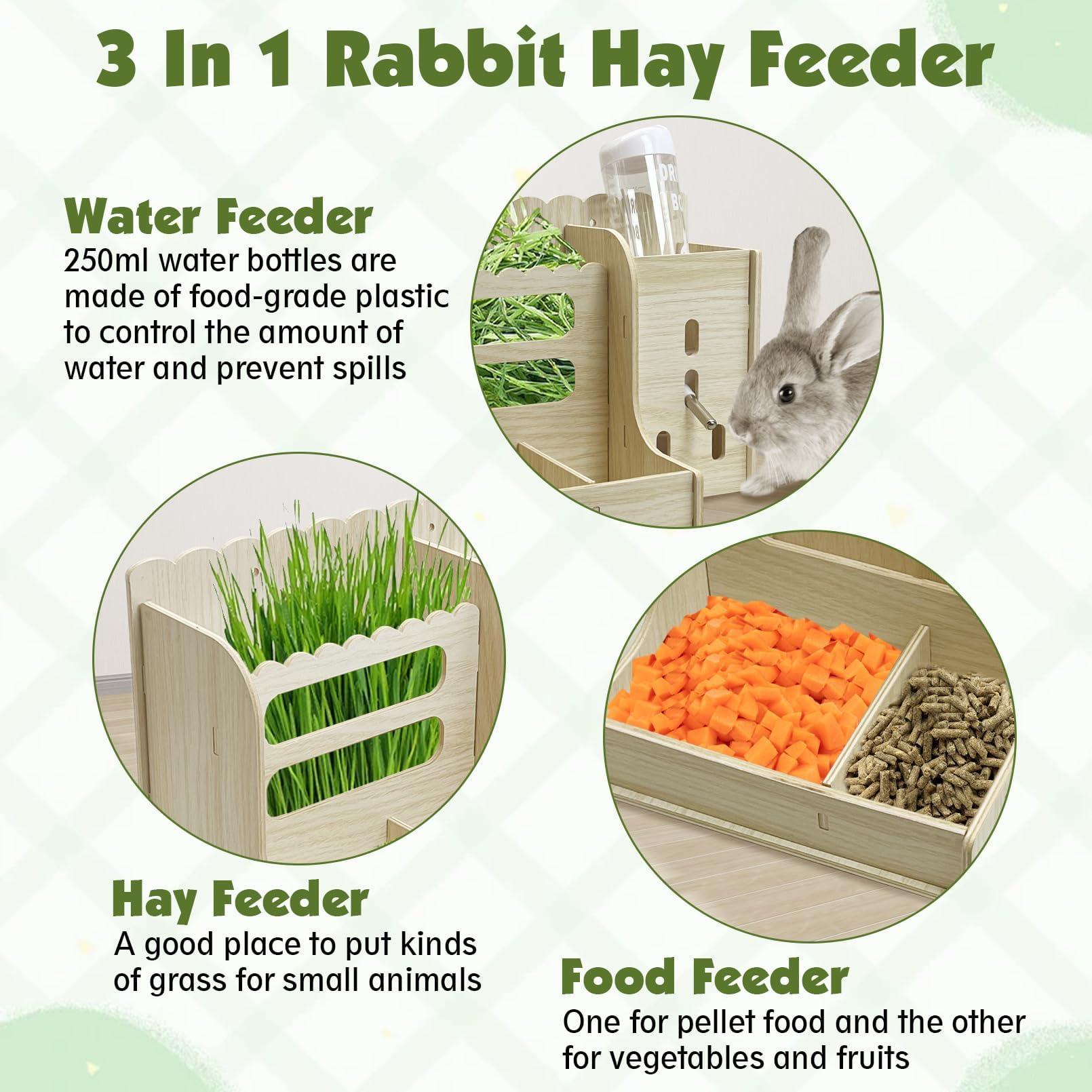Hamiledyi hay manger designed for daily hay access with minimal mess