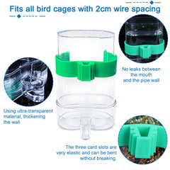 Hamiledyi No Mess Bird Feeders non-slip perch supports comfortable feeding