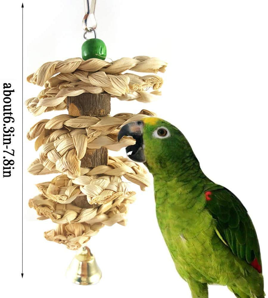 Hamiledyi parrot toy suitable for African Grey-sized birds and smaller companions.