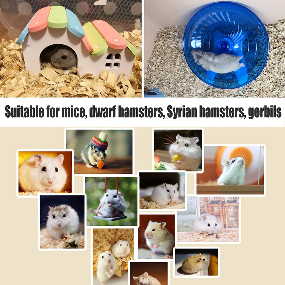 Hamiledyi quiet hamster wheel with low noise operation