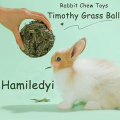 Hamiledyi rabbit chew ball deep-base-burrow invites digging and tunnel-like play.