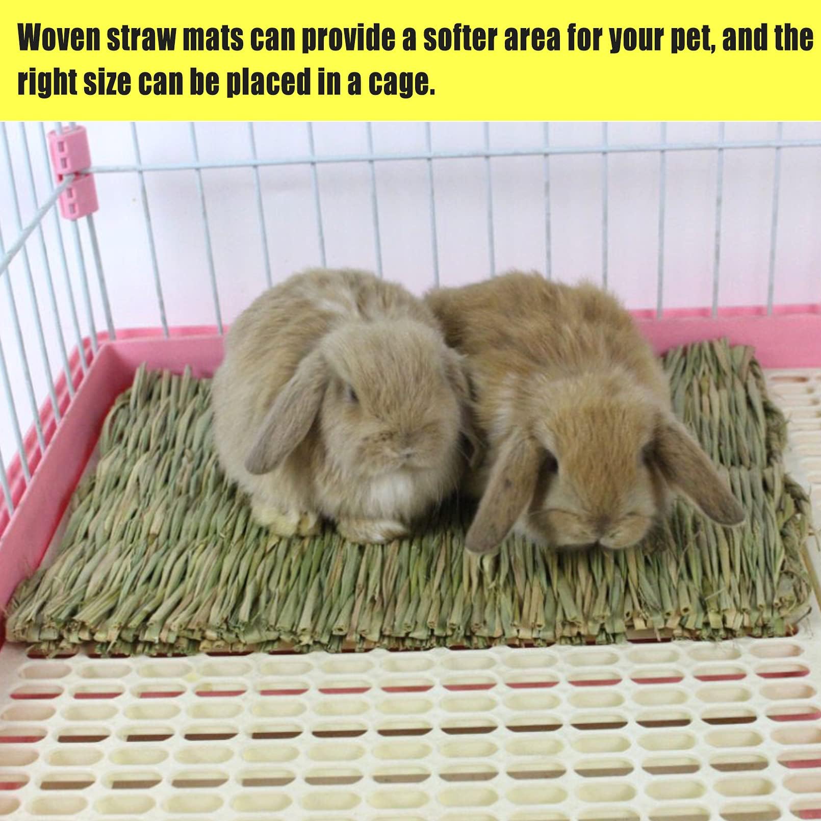 Hamiledyi Rabbit Grass Mat tunnel setup—multifunctional play space for exploration