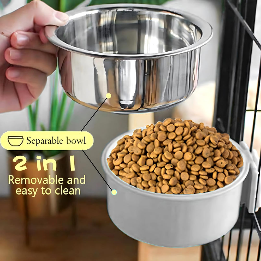 Hamiledyi removable stainless steel bowl for easy cleaning