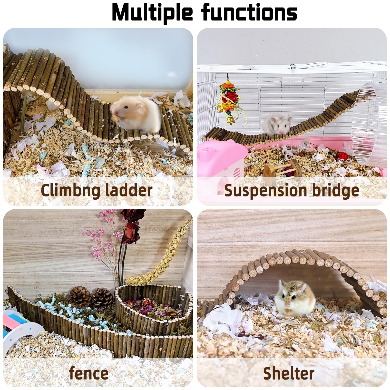 Hamiledyi small-animal-enrichment-bridge boosts habitat exploration and activity.