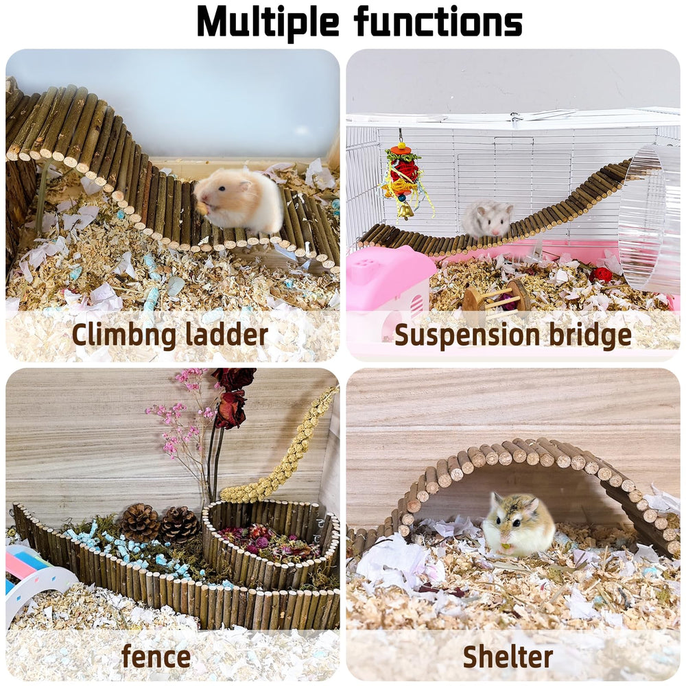 Hamiledyi small-animal-enrichment-bridge boosts habitat exploration and activity.