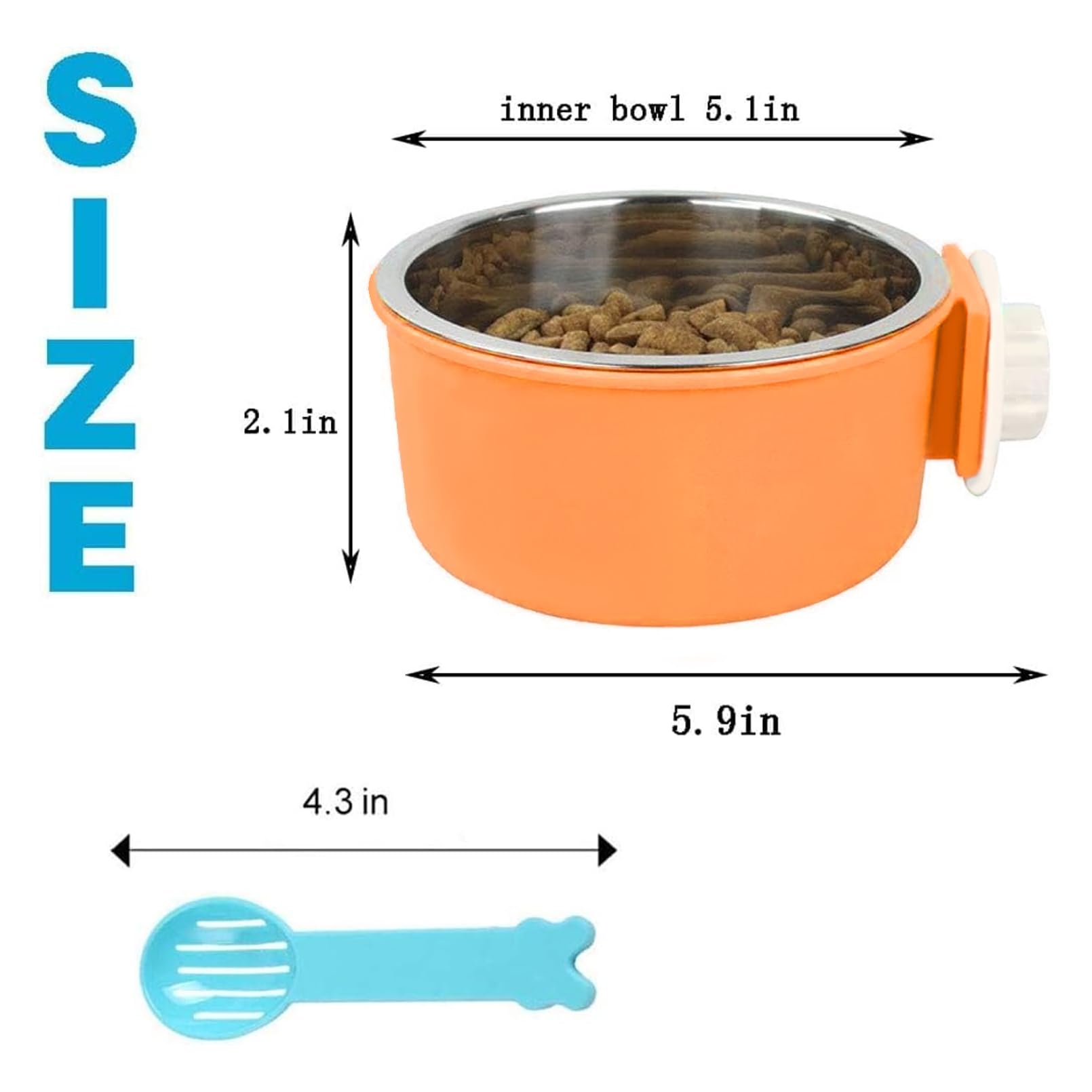 Hamiledyi two-color orange grey set for pets