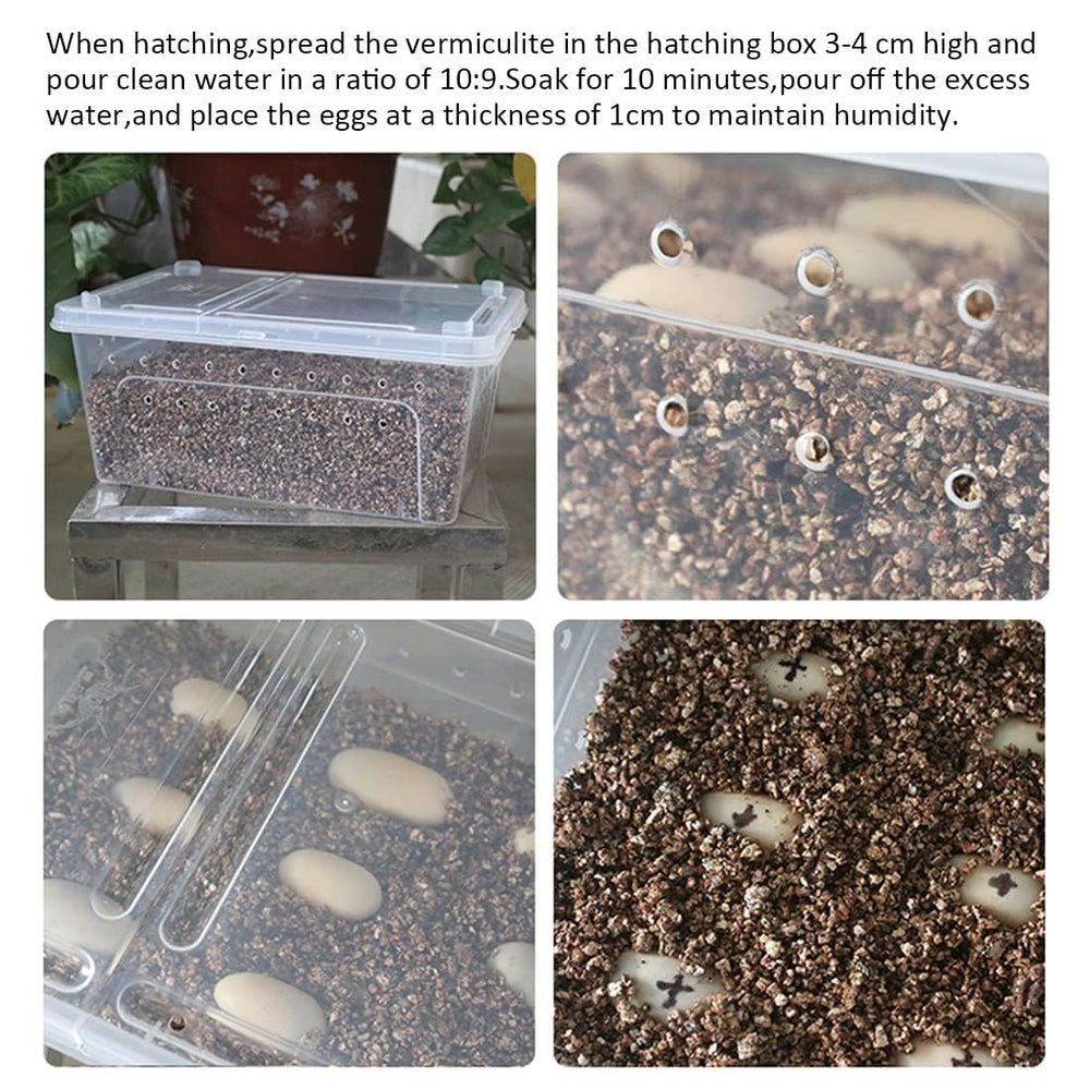 Hamiledyi vermiculite bedding air-permeability supports comfortable ventilation for reptiles.