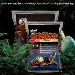 Hamiledyi vermiculite bedding moisturizing-property highlights humidity maintenance in enclosure.