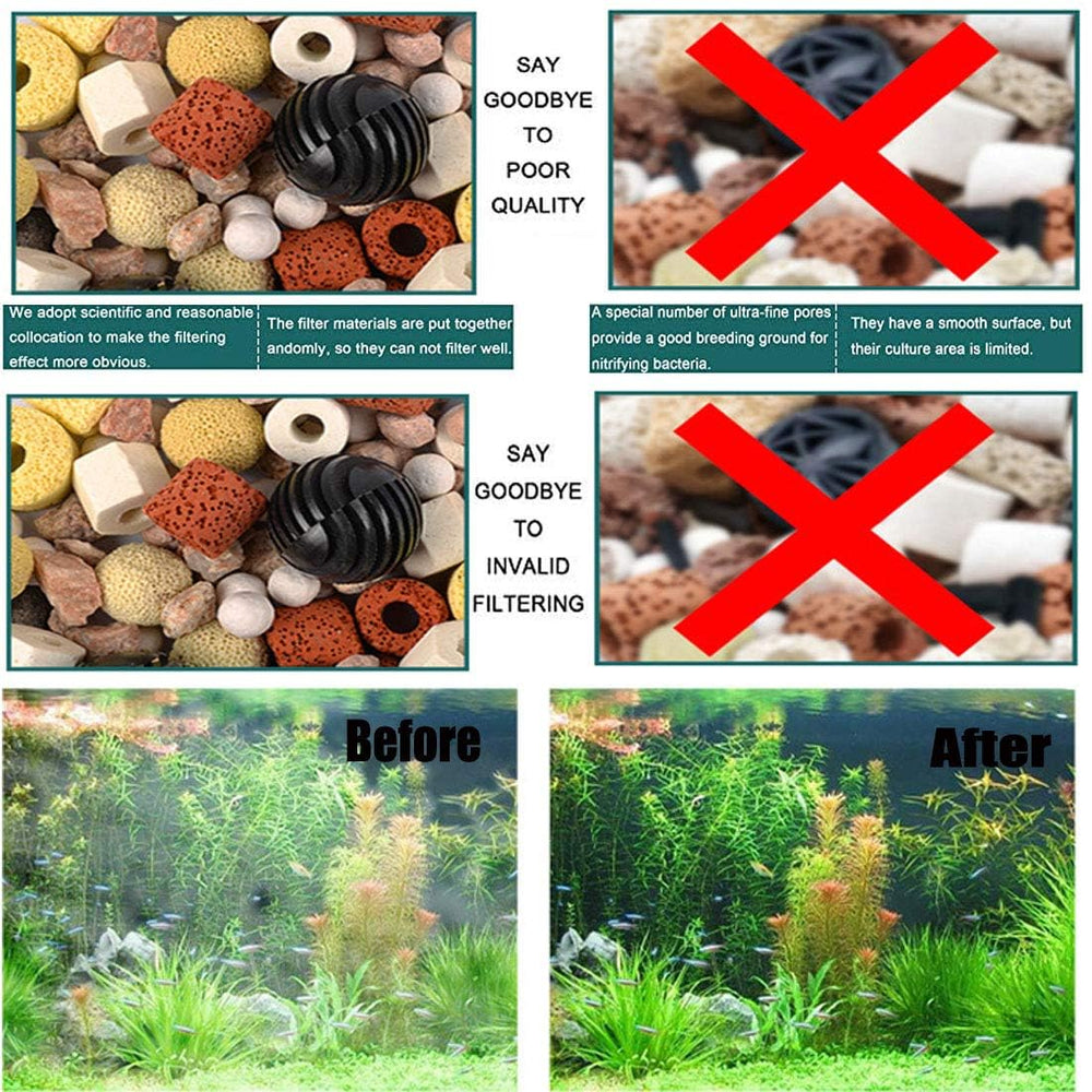 Hamiledyi volcanic rock media showcases natural filtration for particle removal and stability.