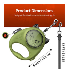 HamInWay leash auto-lock and one-touch brake for quick control
