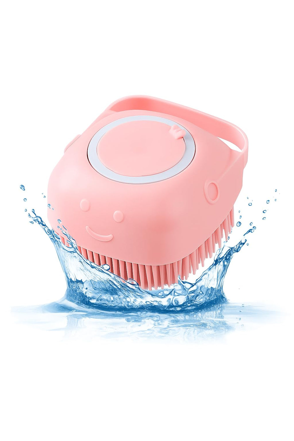 HamInWay travel-ready bath brush fits into grooming kits.