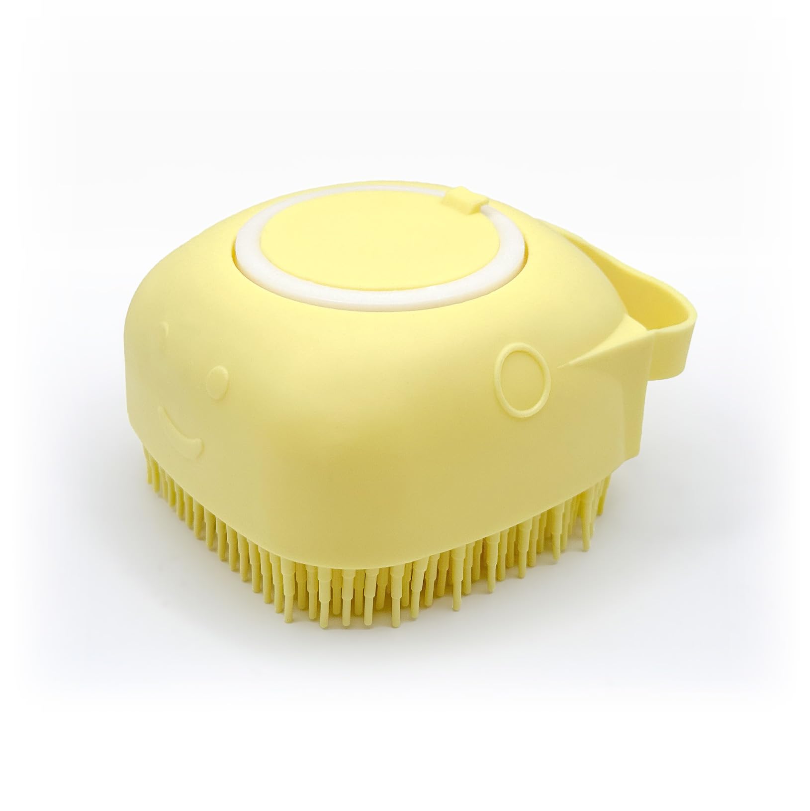 HamInWay dog bath brush packaging highlights compact, travel-friendly design.
