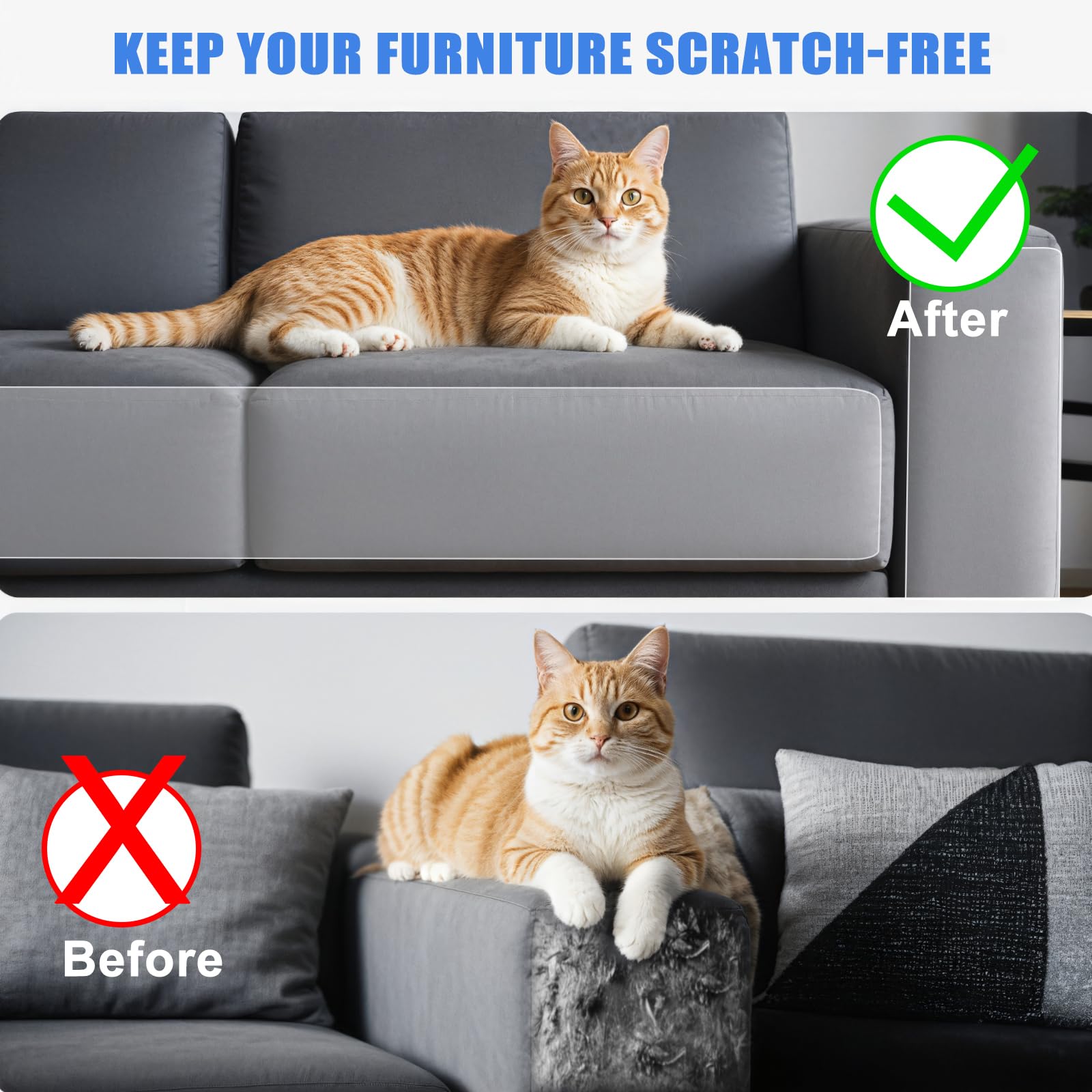 Hamtima cat scratch protector in package signals ready-to-apply home solution.