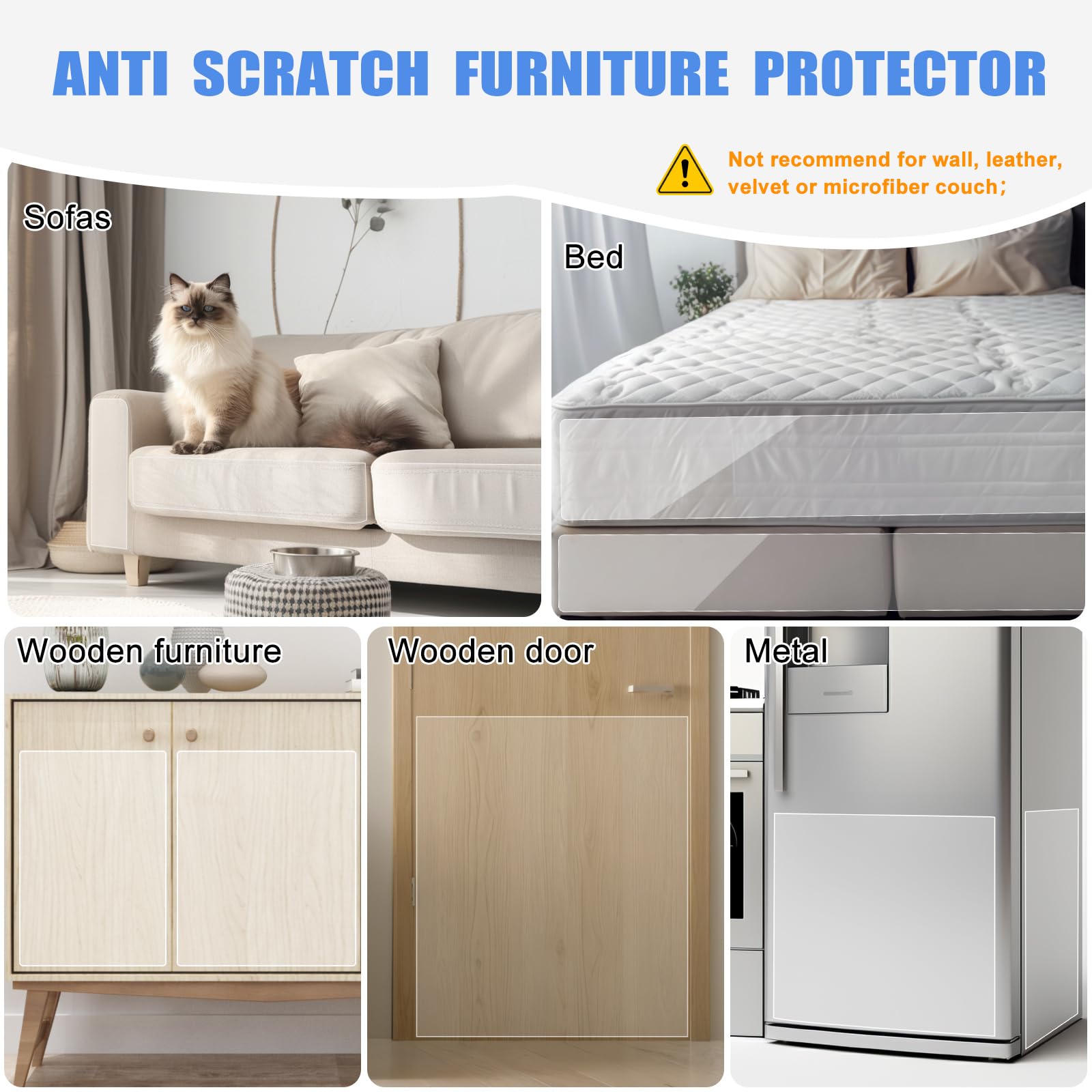 Hamtima cat scratch protector is pet-safe and non-toxic for households with kids.