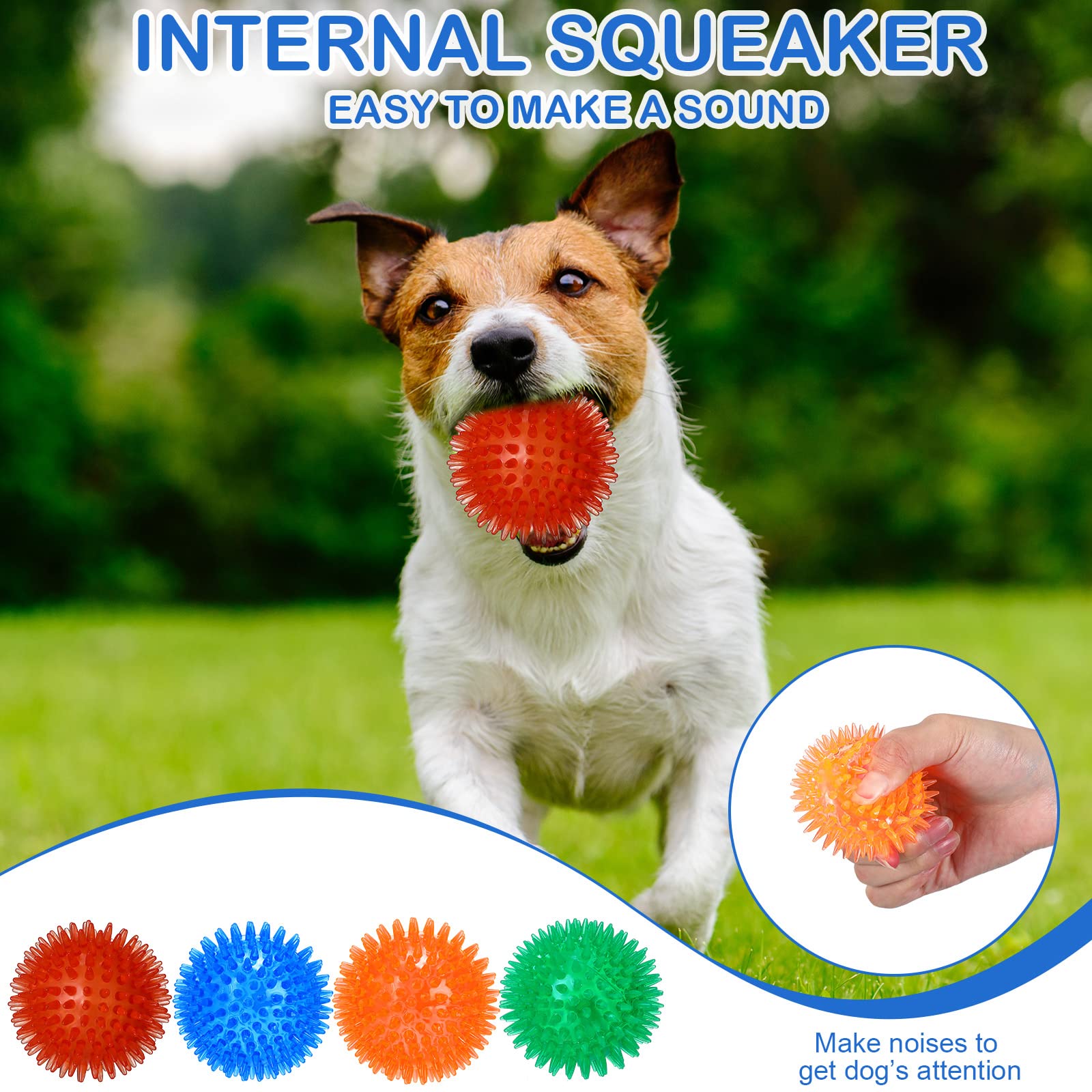 Hanaive inside-squeaker detail showing hidden squeaker for durability and play