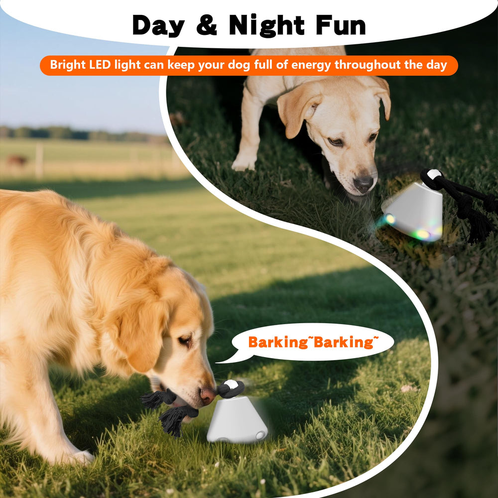 Hanarook dog ball three modes encourages fast, slow, and interactive play