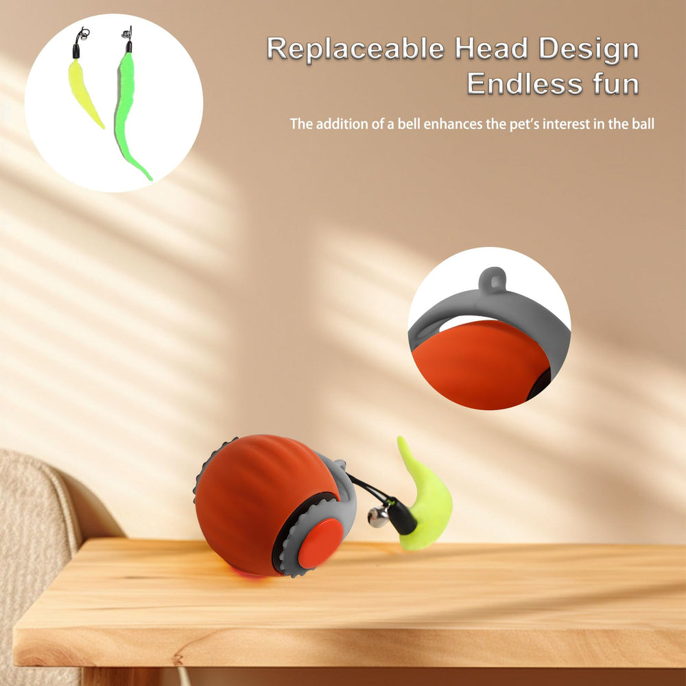 HANIPUPPY Durable construction with colorful pattern supports active feline play.