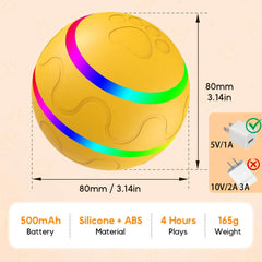 Hanipuppy IP54 waterproof design supports indoor and outdoor use.