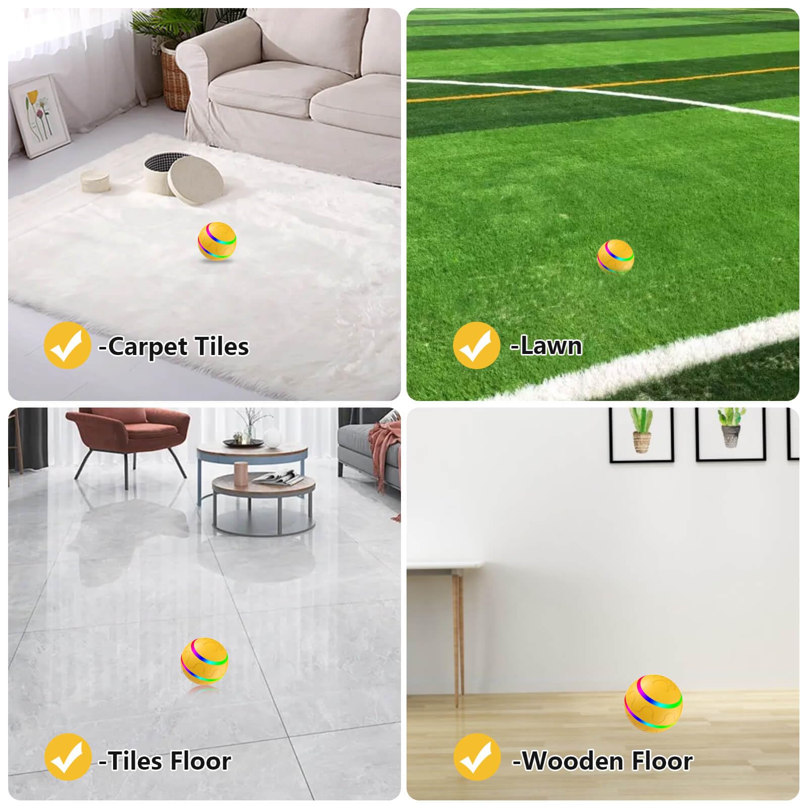 Hanipuppy motion sensor activates on touch for interactive play sessions.