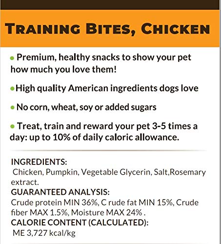 Hank & Harley Training Bites grain-free ingredients highlight a simple recipe.