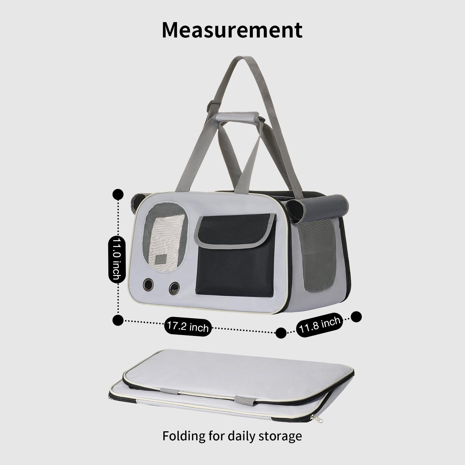 Hannadepot front pocket storage and large capacity for essentials