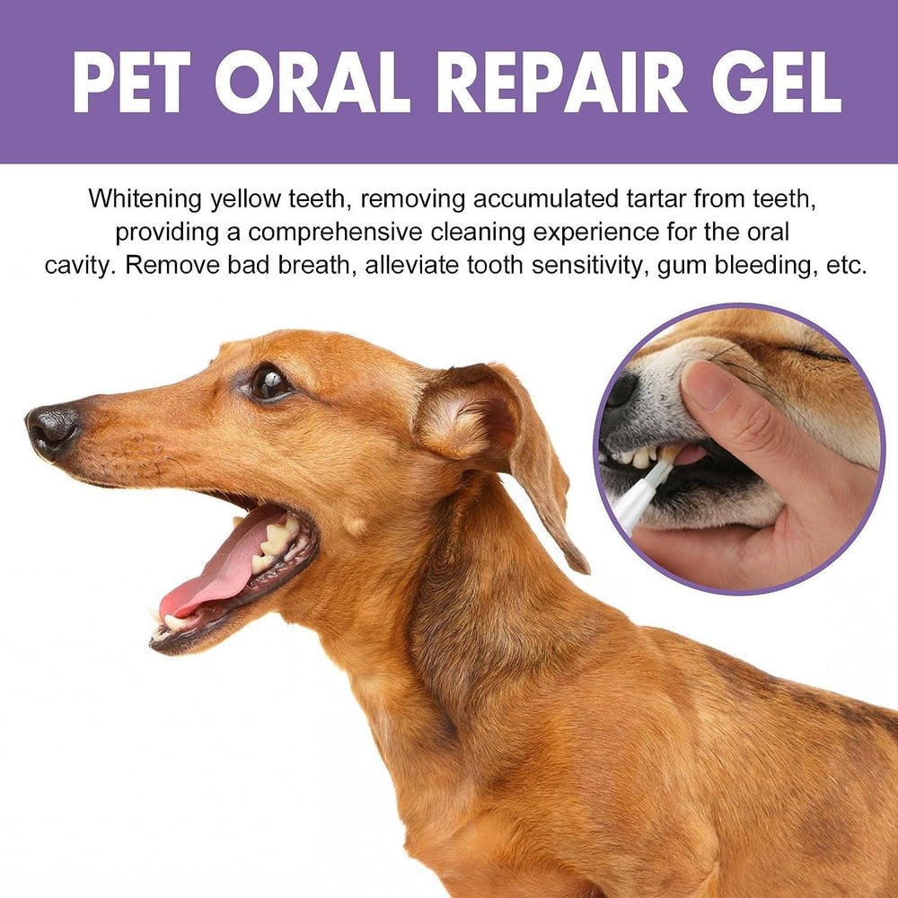 Hannahcos pet oral repair gel breath freshening with cooling plant extracts