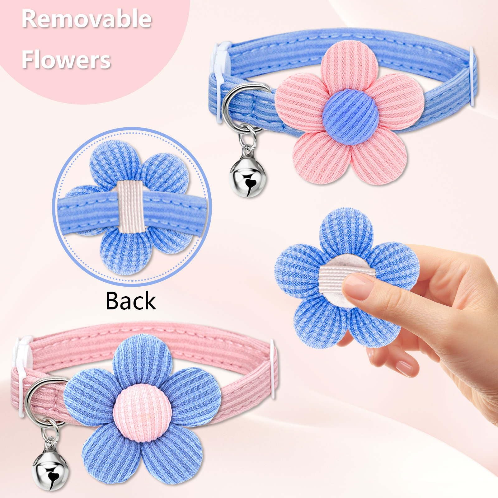 HANSHILAI cat collar breakaway design prioritizes safety during curious exploration