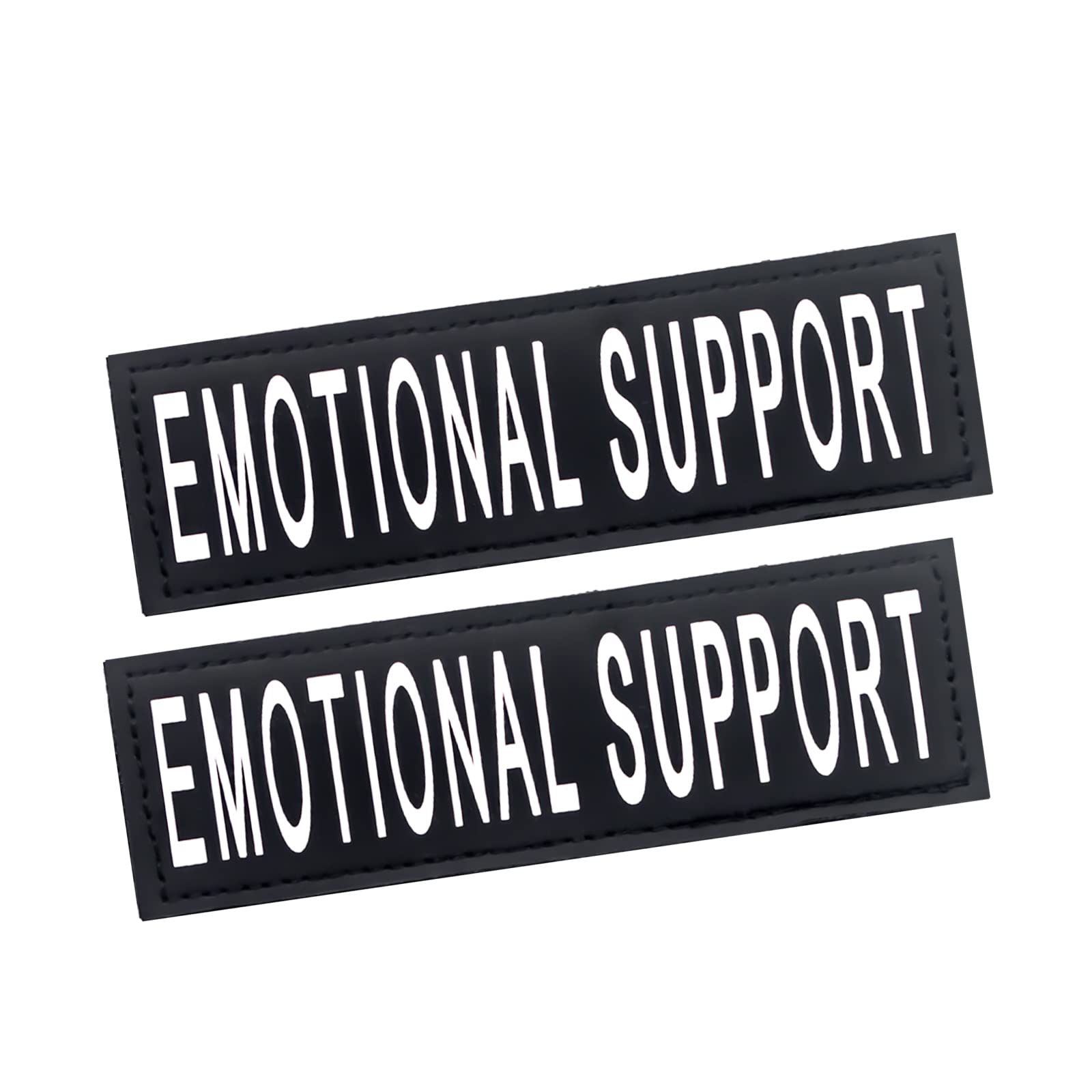 HANWER service dog patch emotional support text signals training status clearly