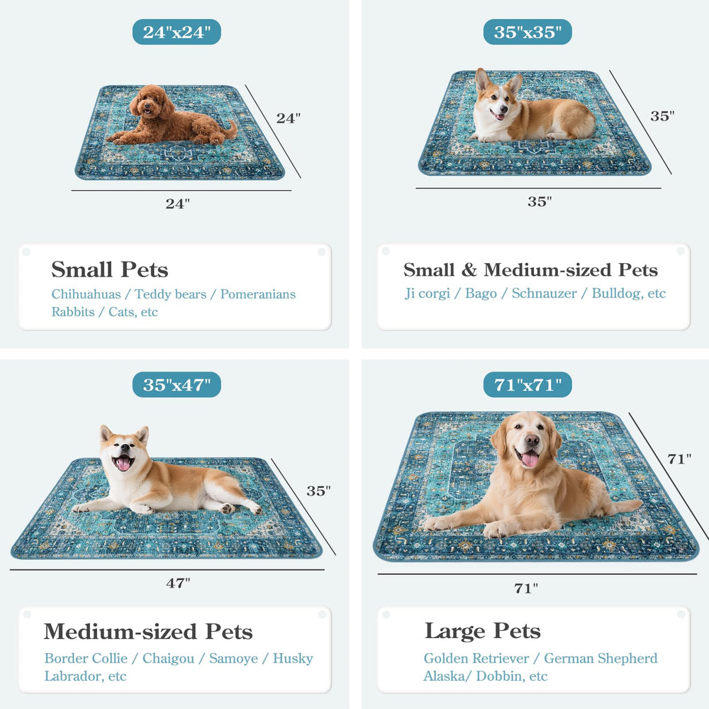 HAOCOO pee pad top-layer absorbent close-up showing quick-dry surface