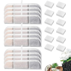 Haodlay DownyPaws 12-pack filters for easy replacement and fresh water