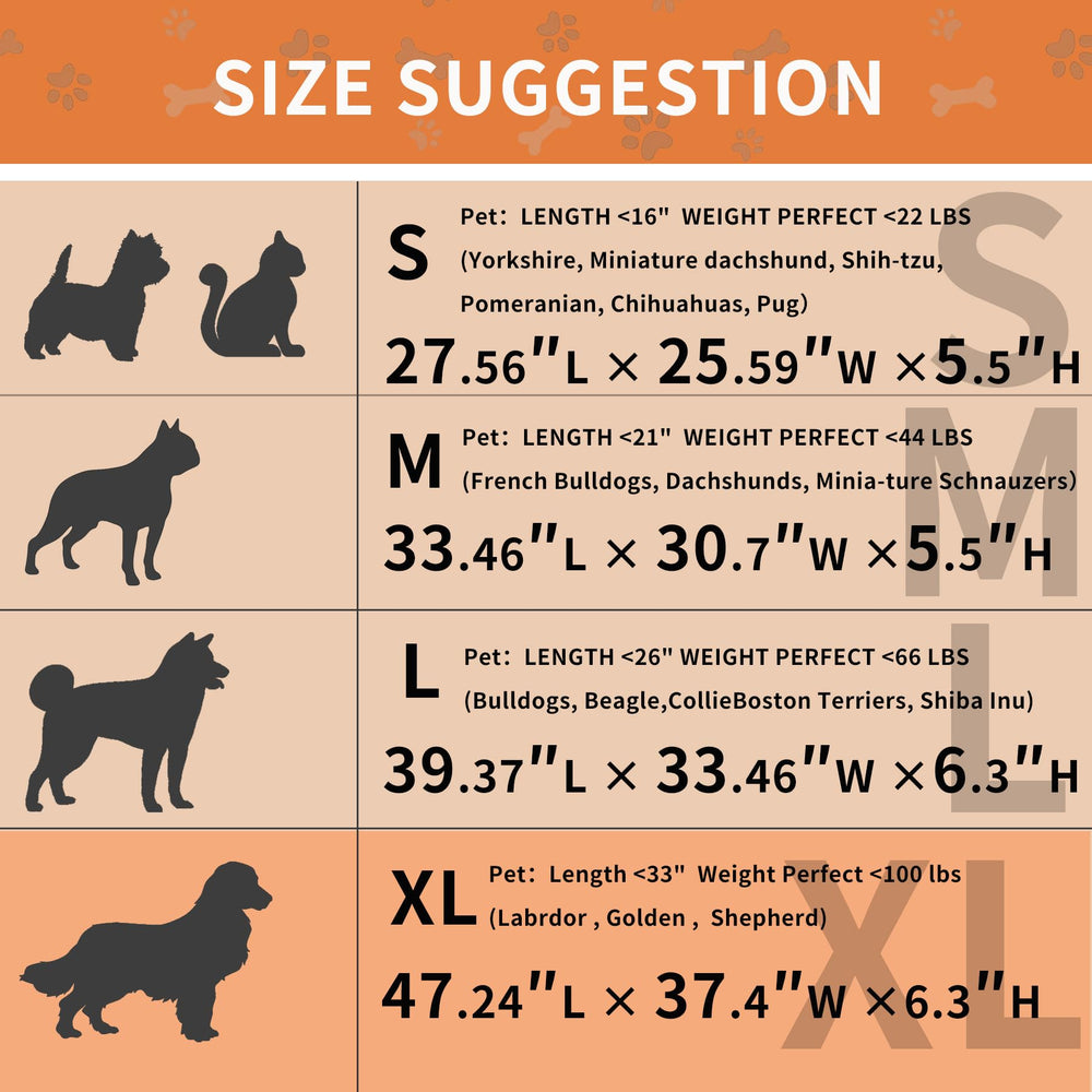 HAOMAIJIA dog couch bed large XL size fits big dogs or multiple pets.