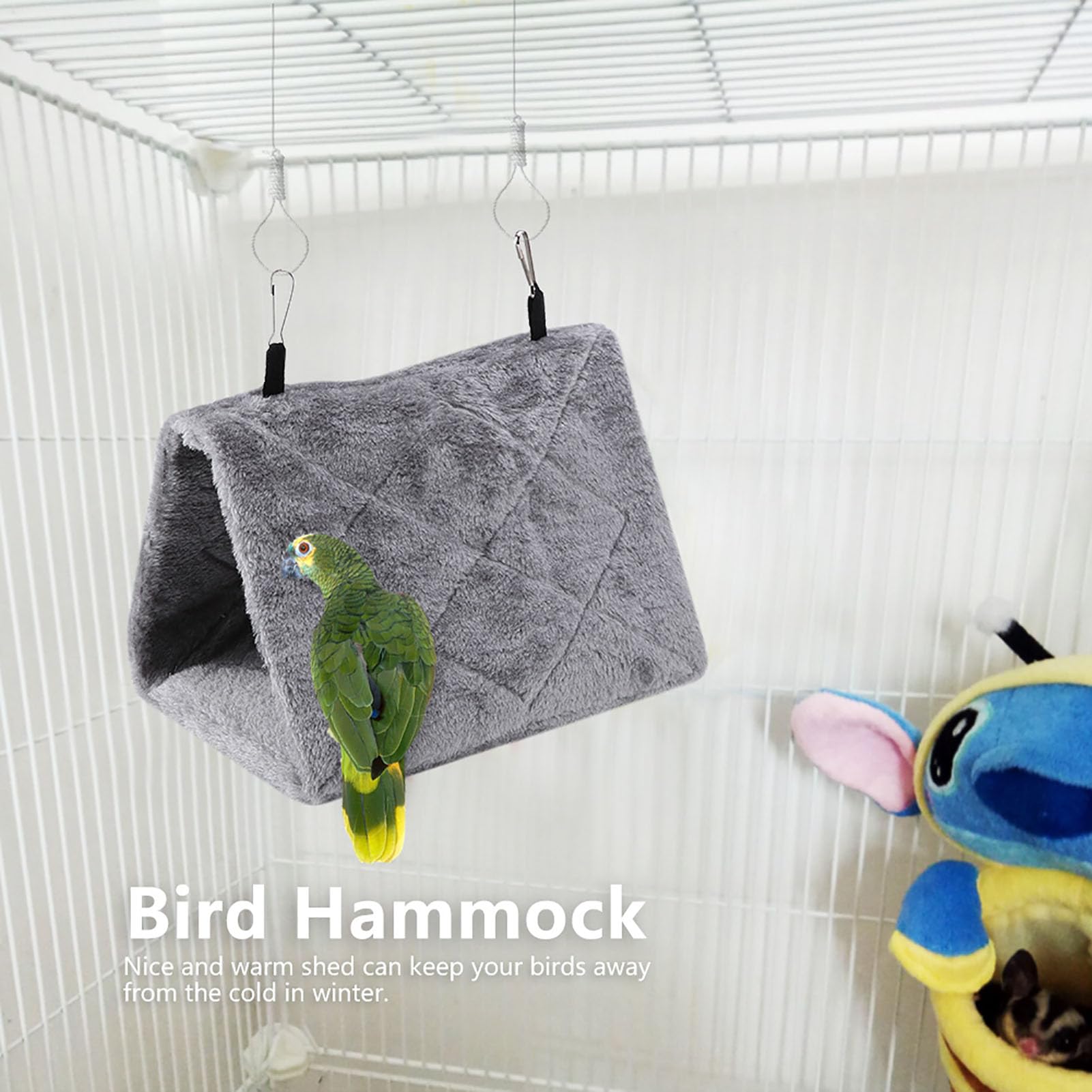 Haosie warm bird nest house size-dimensions for space planning
