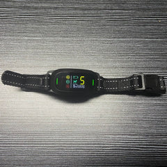 Haourlife S1 cable shown beside collar for neat, portable charging on the go