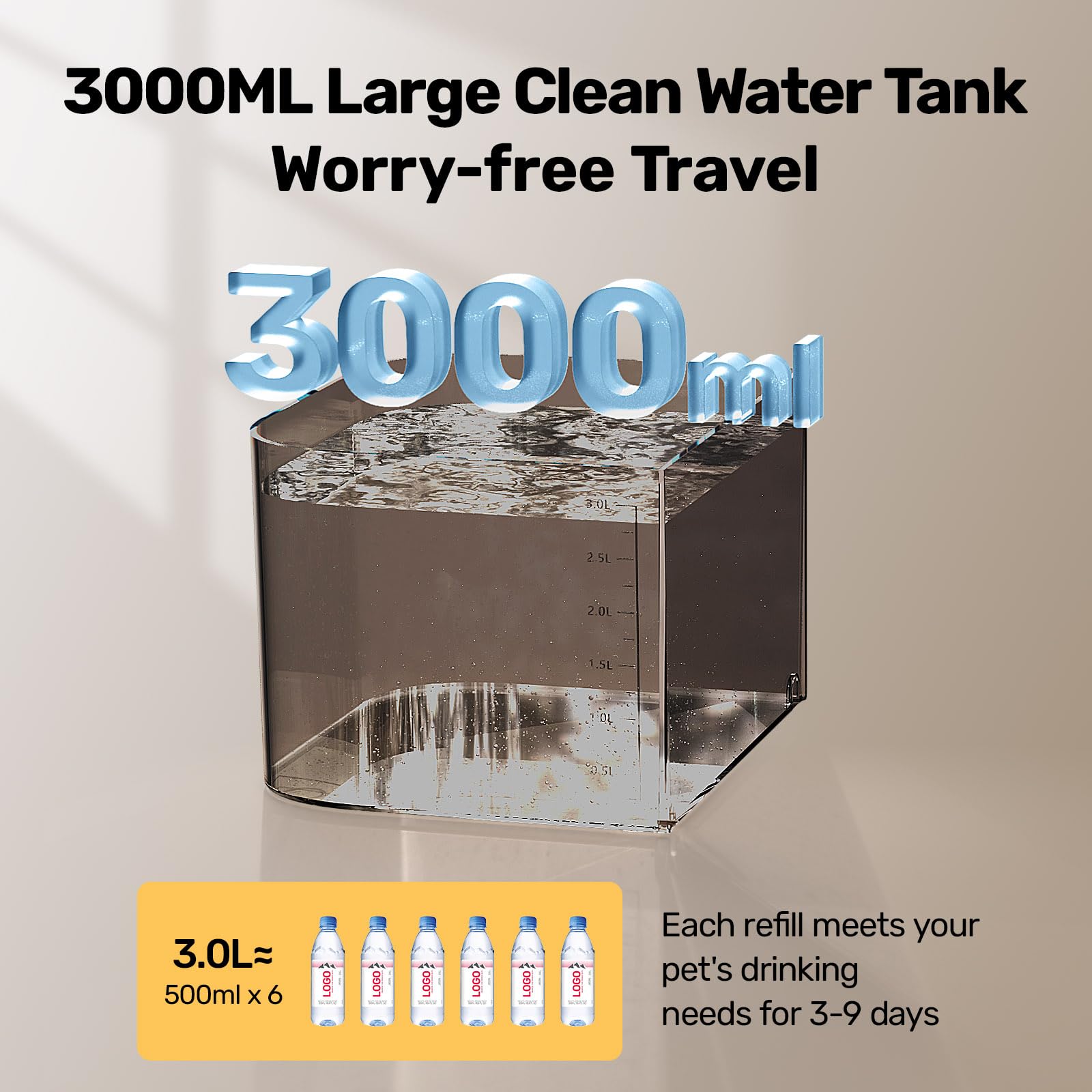 HAPAW BPA-free materials ensure safe water contact for pets.