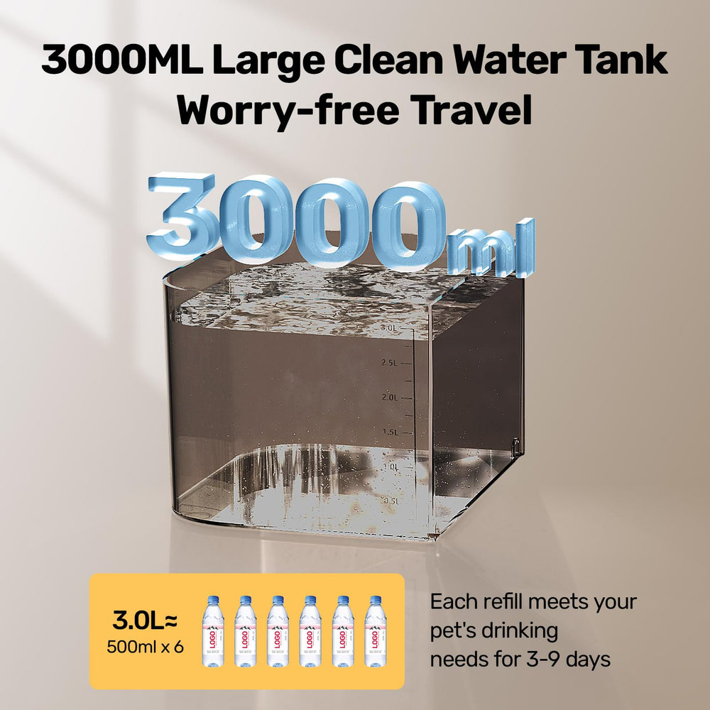 HAPAW BPA-free materials ensure safe water contact for pets.