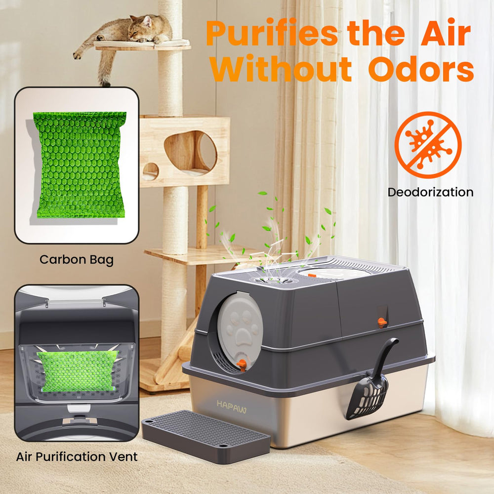 HAPAW dual-entry design supports different cat habits and routes