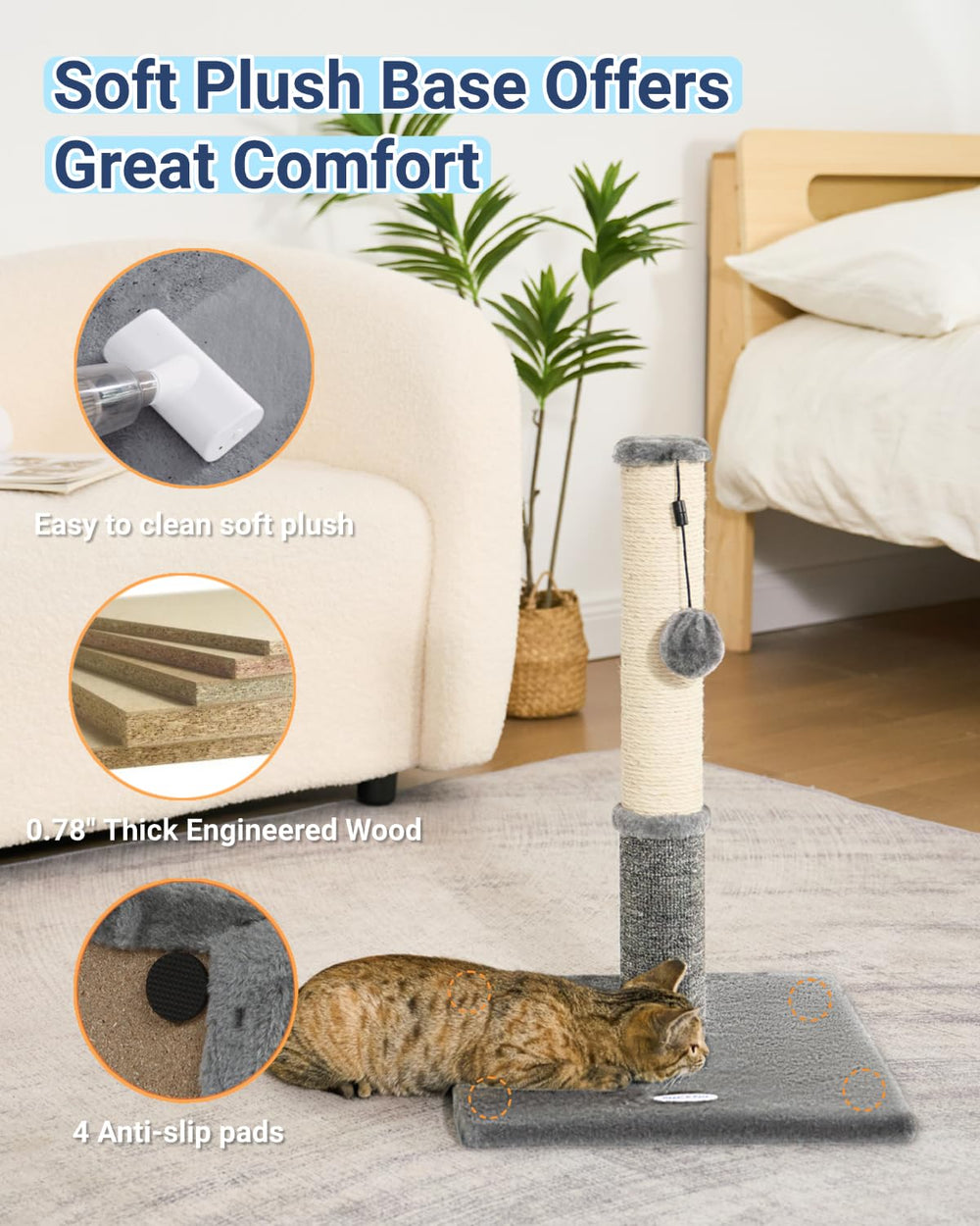 Happi N Pets replacement toy included for extended play