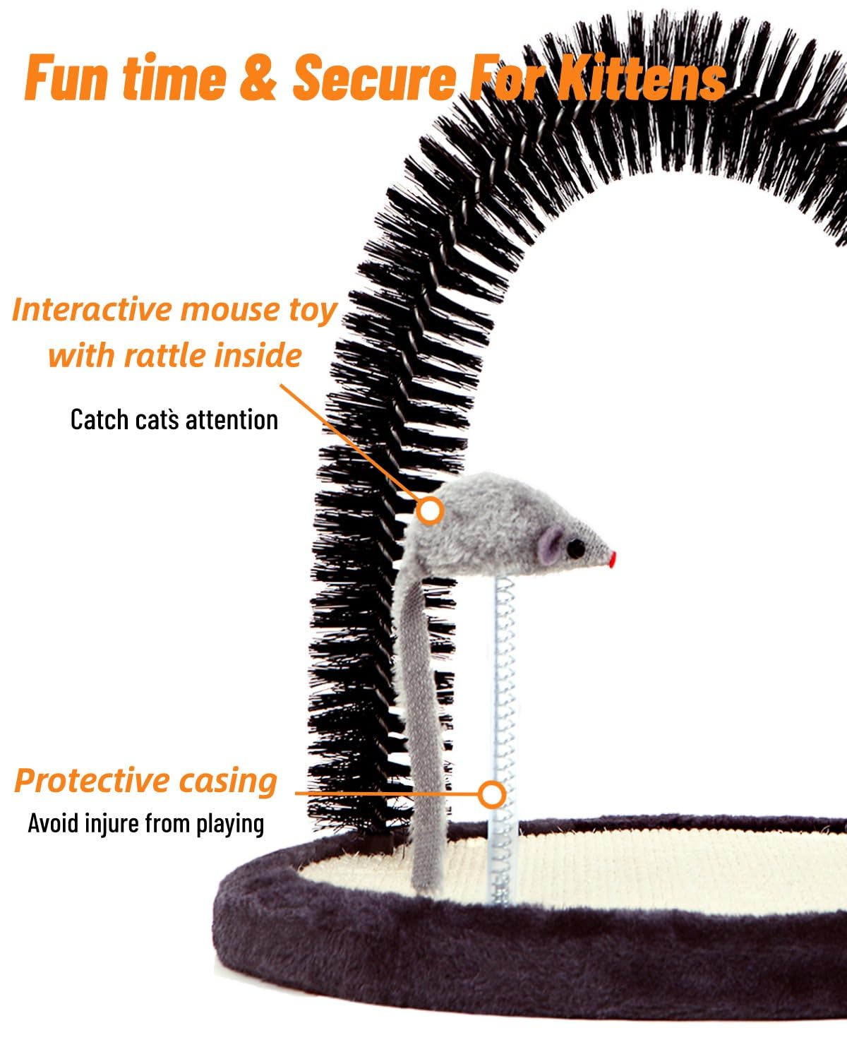 Happi N Pets heavy base prevents tipping during use