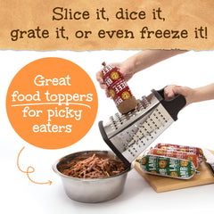 Happy Howie's Soft Meat Roll fridge storage demonstrates keeping freshness after opening for extended shelf life.