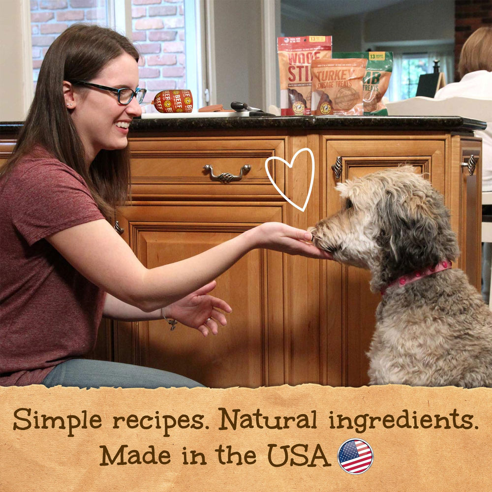 Happy Howie's Soft Meat Roll made-in-USA highlights quality and domestic production.