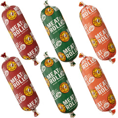 Happy Howie's Soft Meat Roll Treat unwraps for a tasty, natural reward.