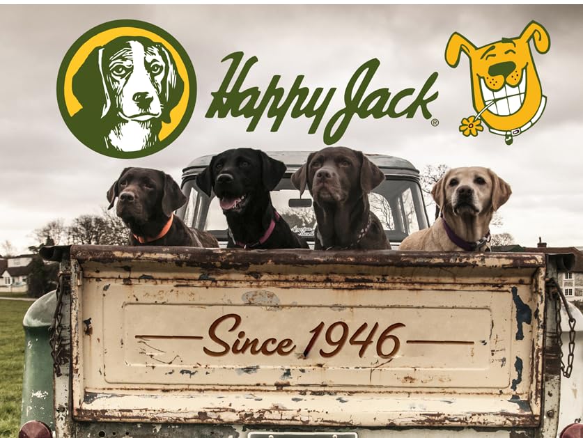 HAPPY JACK Ear Canker Powder made in USA label visible