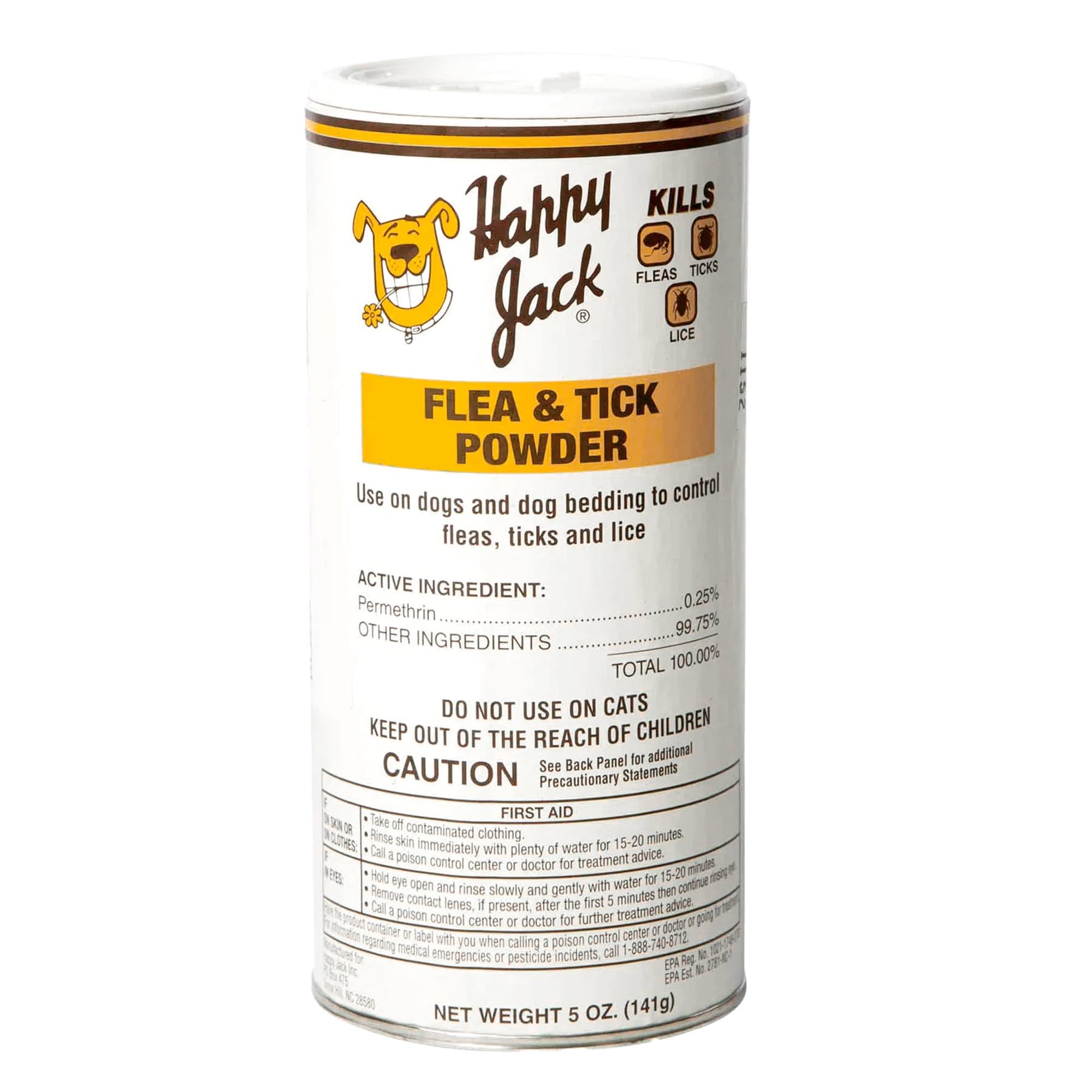 Happy Jack flea tick powder offers practical pest control for busy households