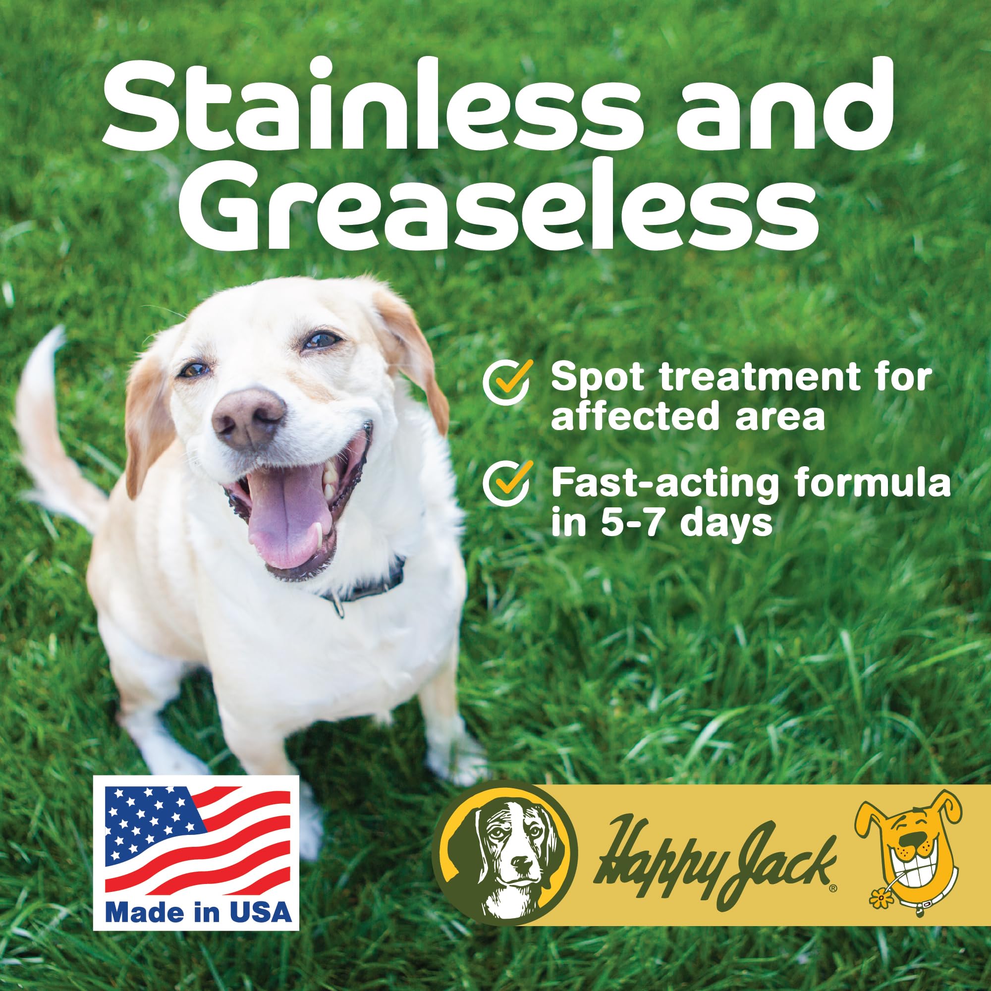 Happy Jack Sardex targets mange mites with a fast-acting spray