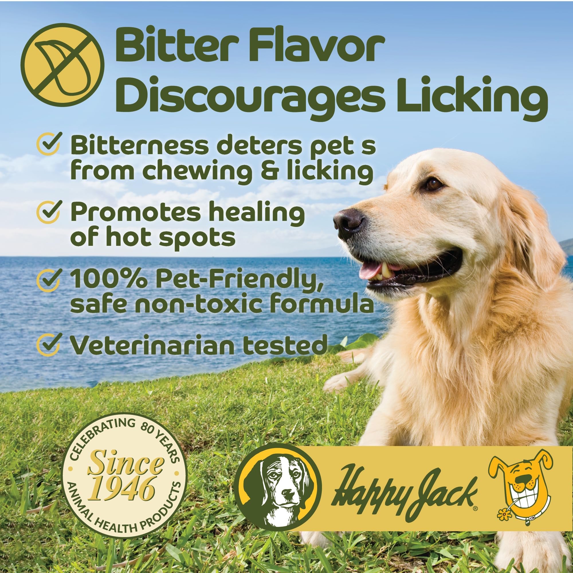 Happy Jack Seal N Heal waterproof seal over healing skin