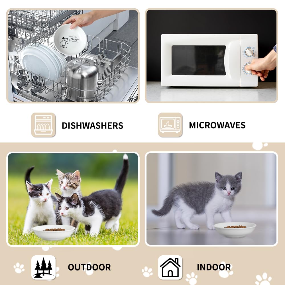 HAPPY KIT cat bowls make a versatile gift for cat lovers.