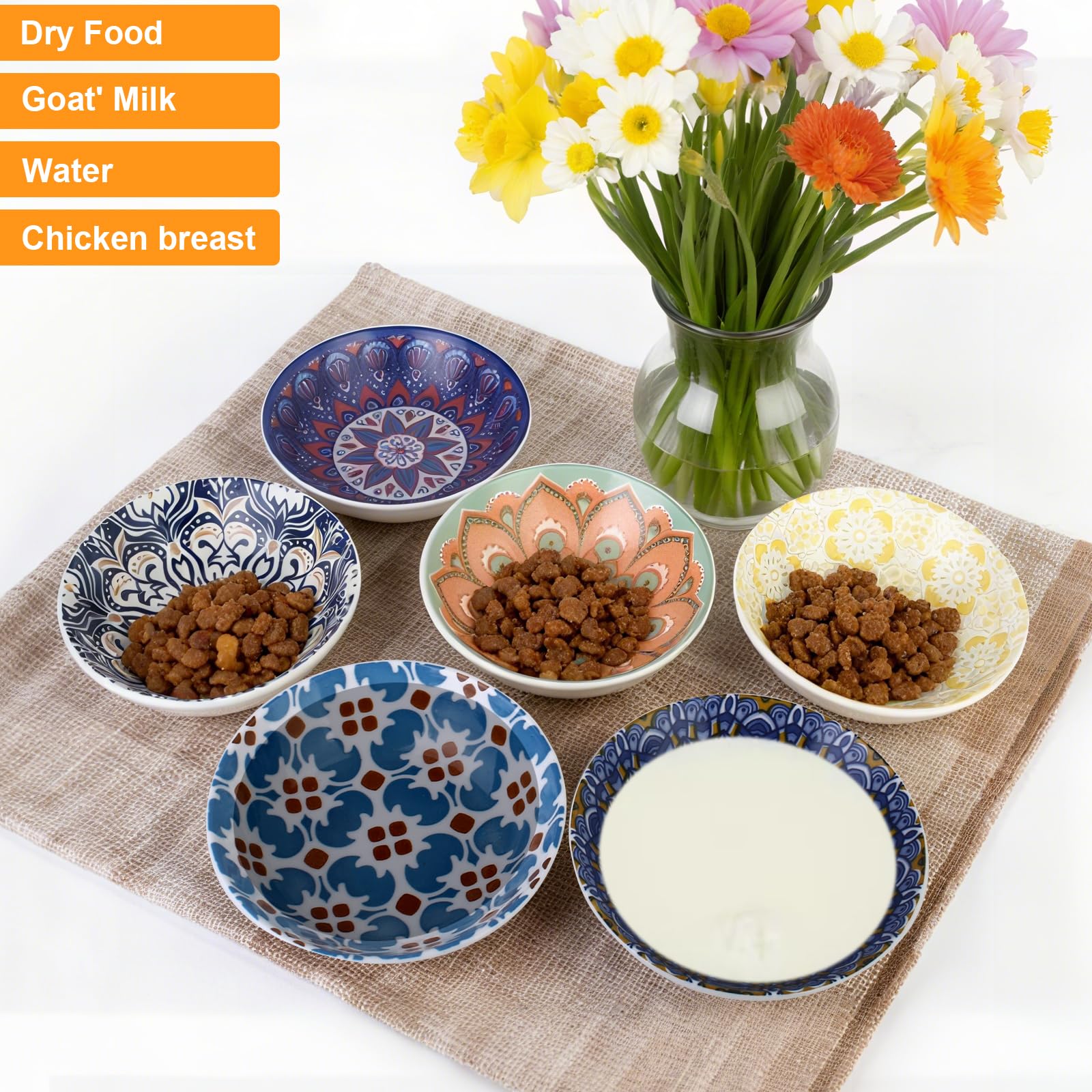 Happy Kit bowls feature elegant design to complement home decor