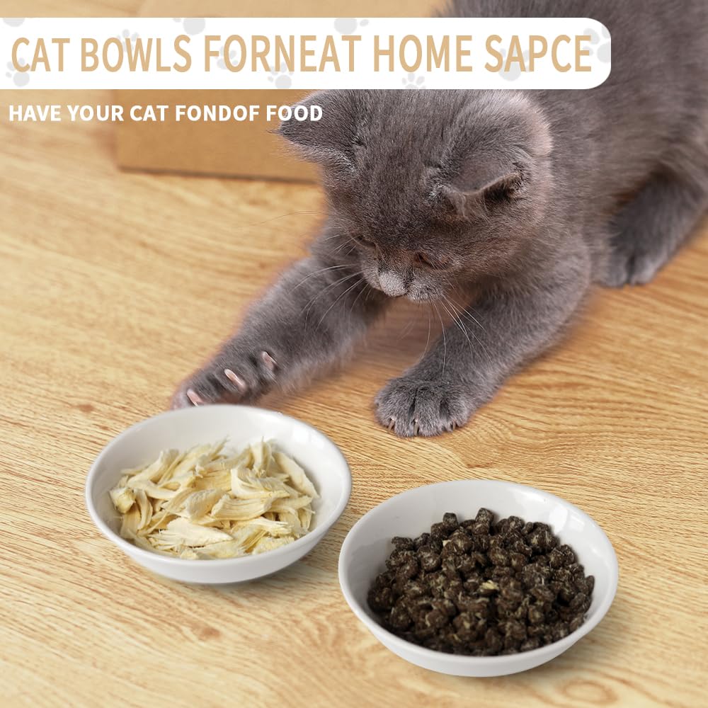 HAPPY KIT stackable ceramic bowls save space and simplify cleanup.