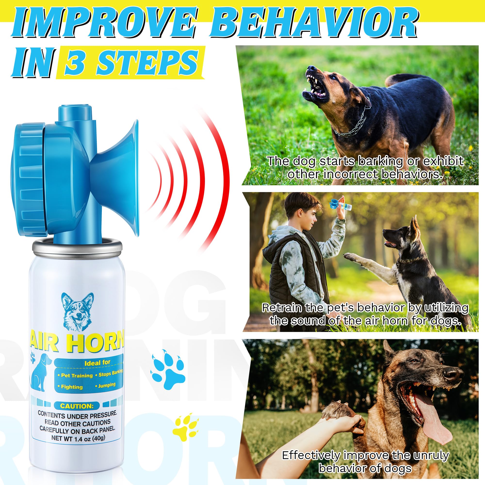 HappyAlley air horn-easy-press-activation shows quick safety signal at a moment's notice.