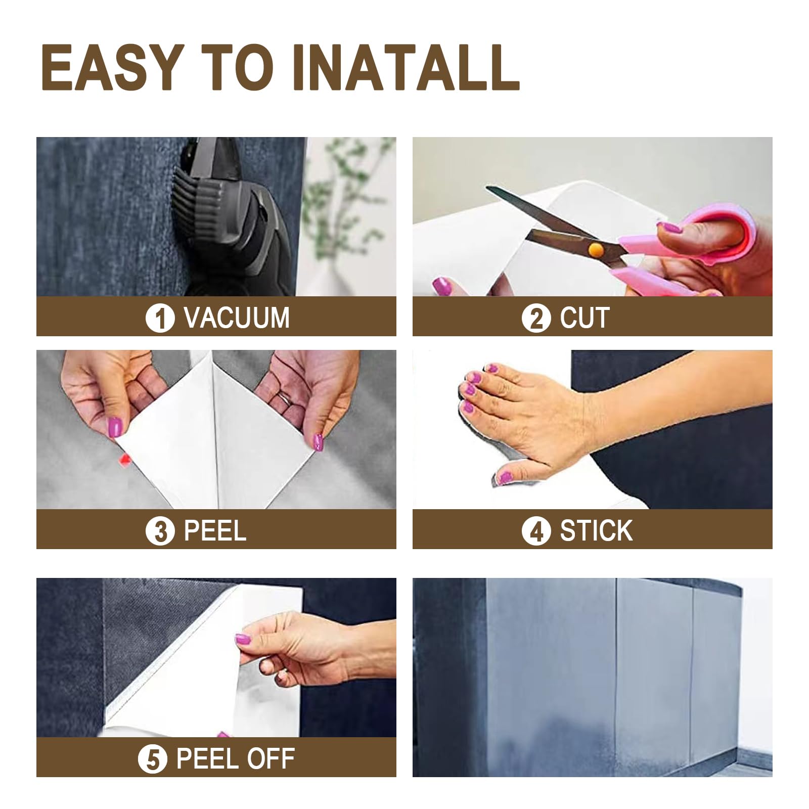 HappyFreeSX cat scratch tape easy-to-apply solution for DIY furniture protection.